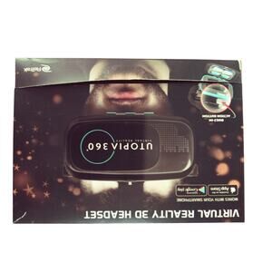 ReTrak Utopia 360 Virtual Reality 3D VR Headset for Smartphone iOS Android